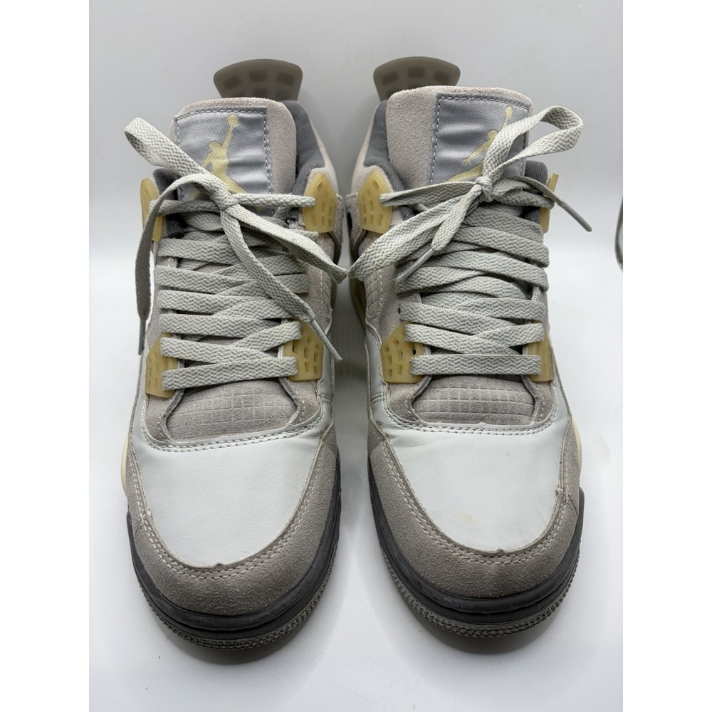 Air Jordan 4 Retro SE Craft Photon Dust Grey & White Mens 7.5 - Picture 2 of 9
